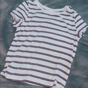 Striped crop top